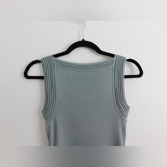 Marciano Chandra Rib Maxi Dress Size XS Slate Gray - Picture 12 of 12